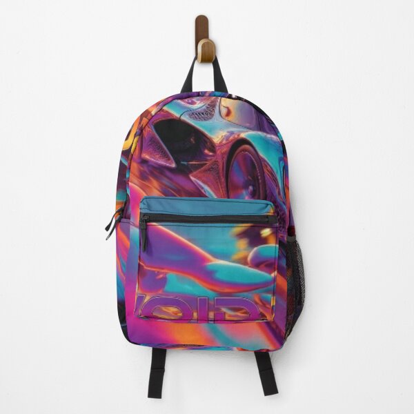 Item preview, Void Racer Cyber Hypercar - Neon Abstract Speed Art designed and sold by Nexus Space.