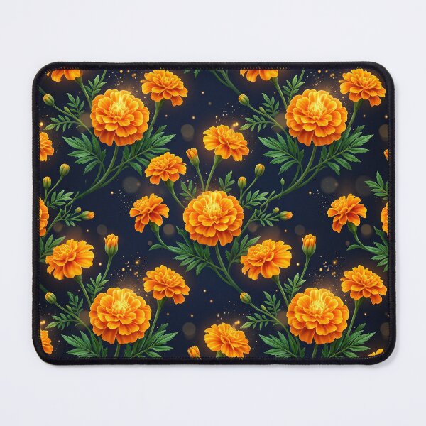Item preview, Luminous Genda — Sacred Glow Seamless Pattern designed and sold by krazzyremo.