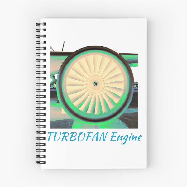 Item preview, Turbofan Engine, an aviation gift for the pilot, engineer and aviation geek designed and sold by PiperParrot.