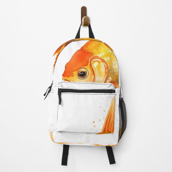 Item preview, Goldfish Watercolor Painting designed and sold by RawNaturePrints.