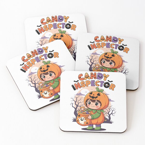 Item preview, Cute Candy Inspector Halloween Pumpkin Costume designed and sold by Amir Faysal.