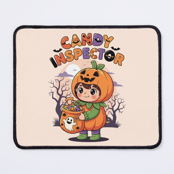 Item preview, Cute Candy Inspector Halloween Pumpkin Costume designed and sold by Amir Faysal.