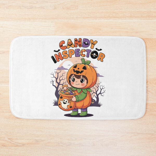 Item preview, Cute Candy Inspector Halloween Pumpkin Costume designed and sold by Amir Faysal.