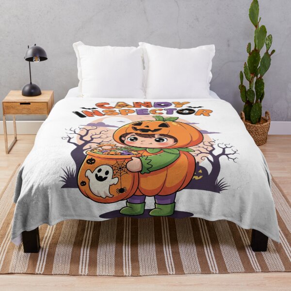Item preview, Cute Candy Inspector Halloween Pumpkin Costume designed and sold by Amir Faysal.