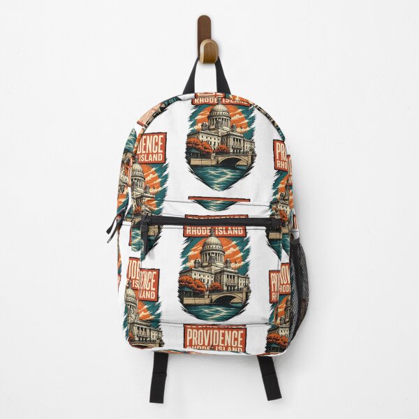 Item preview, Providence, Rhode Island USA Vintage Travel Tourism Art designed and sold by TravelersGems.