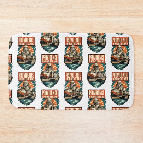 Item preview, Providence, Rhode Island USA Vintage Travel Tourism Art designed and sold by TravelersGems.