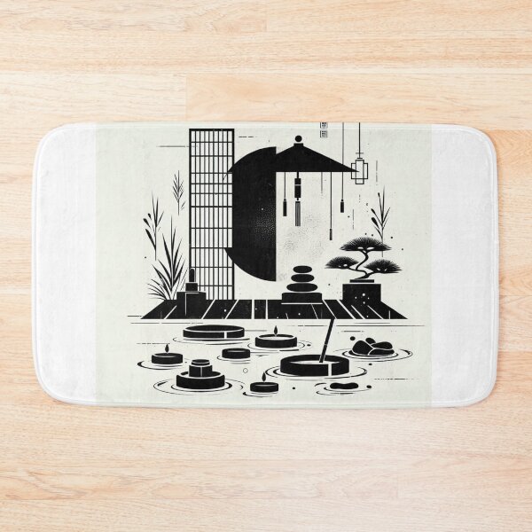 Item preview, Zen Garden 9 designed and sold by Retro Vibes Designs.