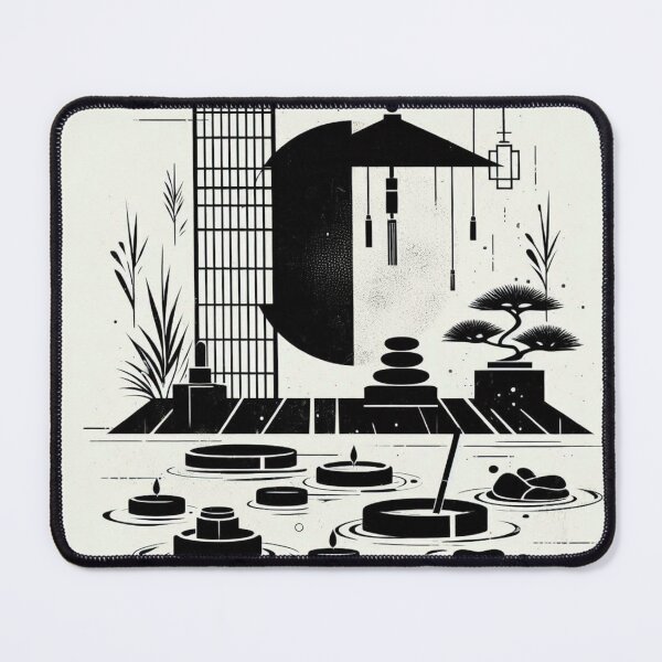 Item preview, Zen Garden 9 designed and sold by Retro Vibes Designs.