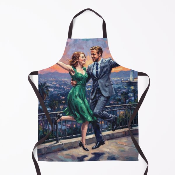 Item preview, La La Land Retro Musical Romance Tribute Art Poster designed and sold by Art's Diner.