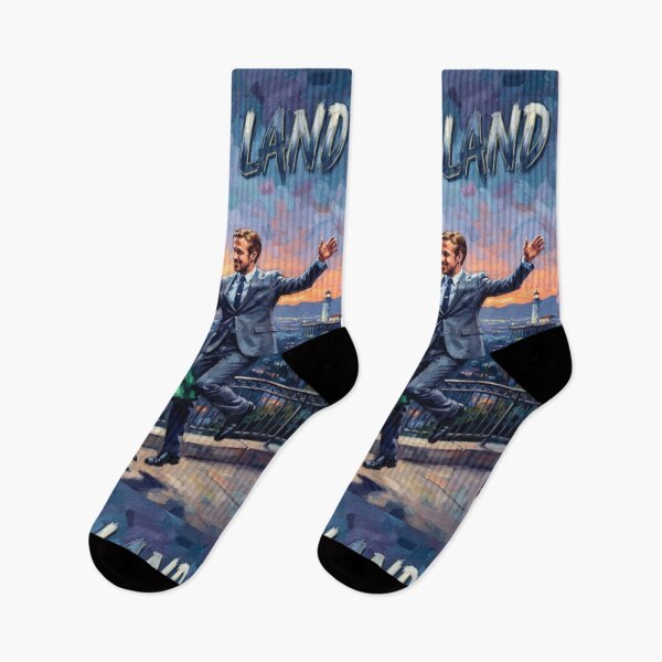 Item preview, La La Land Retro Musical Romance Tribute Art Poster designed and sold by Art's Diner.