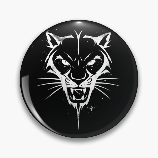 Item preview, Fierce Panther Head Wild Cat Art designed and sold by HYPNK.