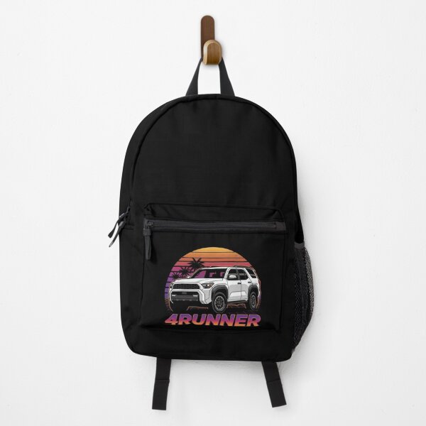 Item preview, Retro Sunset Style 6th Gen 4Runner Off Roading Style [Black Shirt Only] designed and sold by Off-Road-Zone.