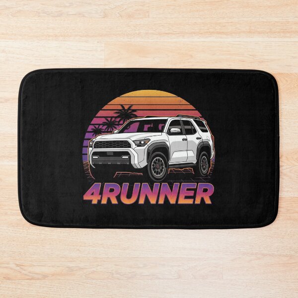 Item preview, Retro Sunset Style 6th Gen 4Runner Off Roading Style [Black Shirt Only] designed and sold by Off-Road-Zone.