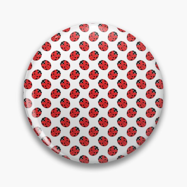 Item preview, Tiny Lady Bugs in Red Alternating on White designed and sold by Here's To Endless Possibilities.