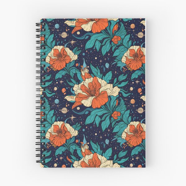 Item preview, beautiful flowers in shades of orange and cream with bluish-green foliage designed and sold by ArteVintage.
