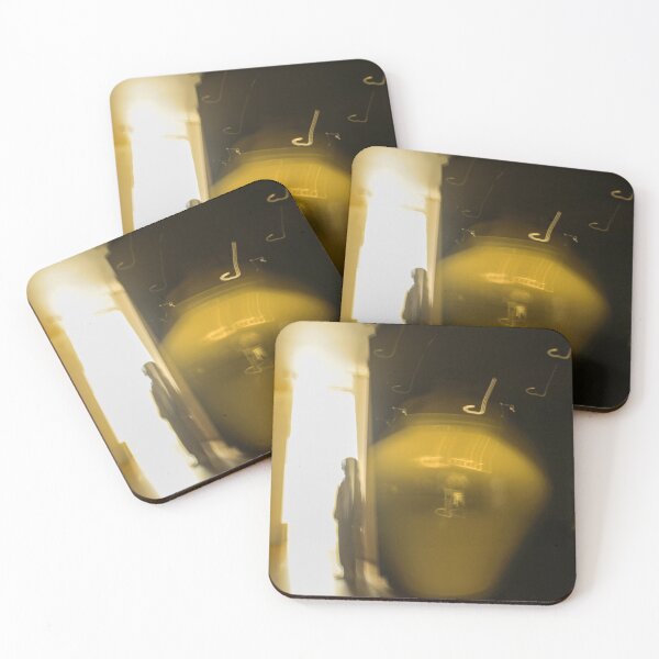 Item preview, Silhouette Walking Toward Golden Doorway | 여백 designed and sold by HyunDam.