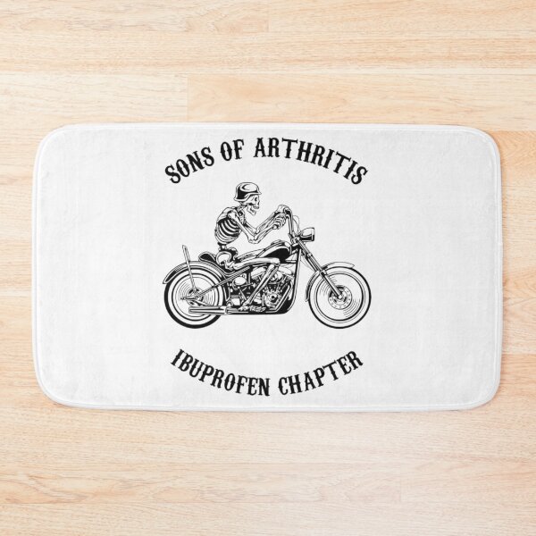 Item preview, Sons Of Arthritis Ibuprofen Chapter Black Biker Parody designed and sold by Macias123.