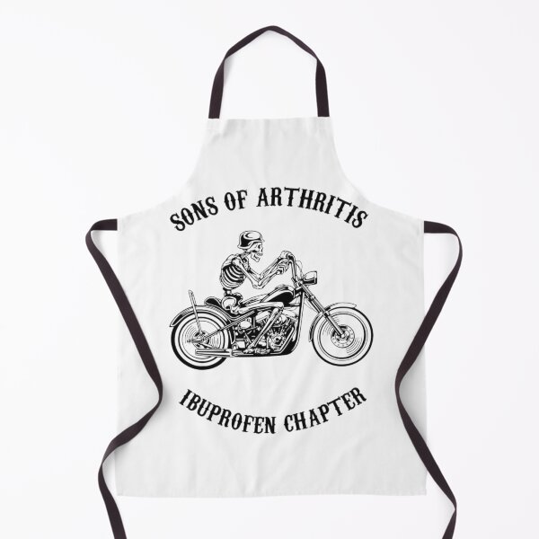 Item preview, Sons Of Arthritis Ibuprofen Chapter Black Biker Parody designed and sold by Macias123.