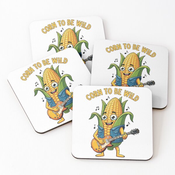 Item preview, Funny Corn To Be Wild Rocker Musician designed and sold by Amir Faysal.