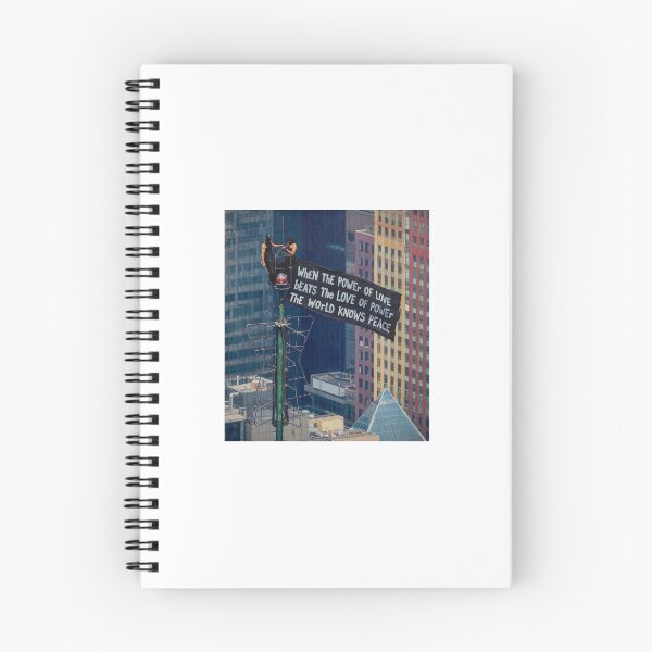 Item preview, When the Power of Love Beats the Love of Power Street Art Quote | Urban Peace Philosophy | Inspirational Typography Design |  Oil Photography designed and sold by Manga Mouth Piece .