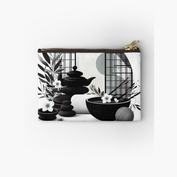Aperçu de l'œuvre Jardin Zen 5 créée et vendue par Retro Vibes Designs.