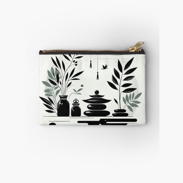 Aperçu de l'œuvre Jardin Zen 4 créée et vendue par Retro Vibes Designs.