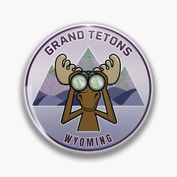 Item preview, Grand Tetons Moose with Binoculars designed and sold by Willz Designz.