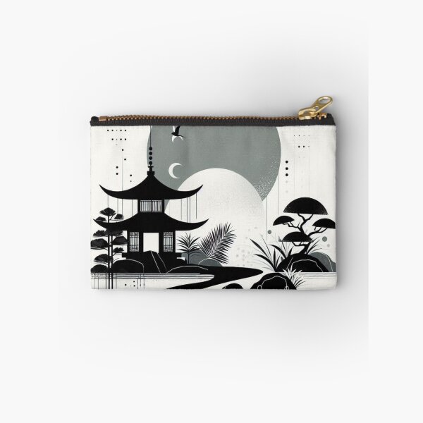 Aperçu de l'œuvre Jardin Zen 3 créée et vendue par Retro Vibes Designs.