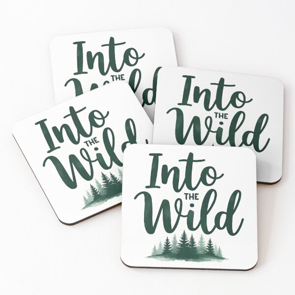 Artikelvorschau, Into The Wild Forest Trees Nature Camping Hiking Adventure entworfen und verkauft von Connys Colorful World.