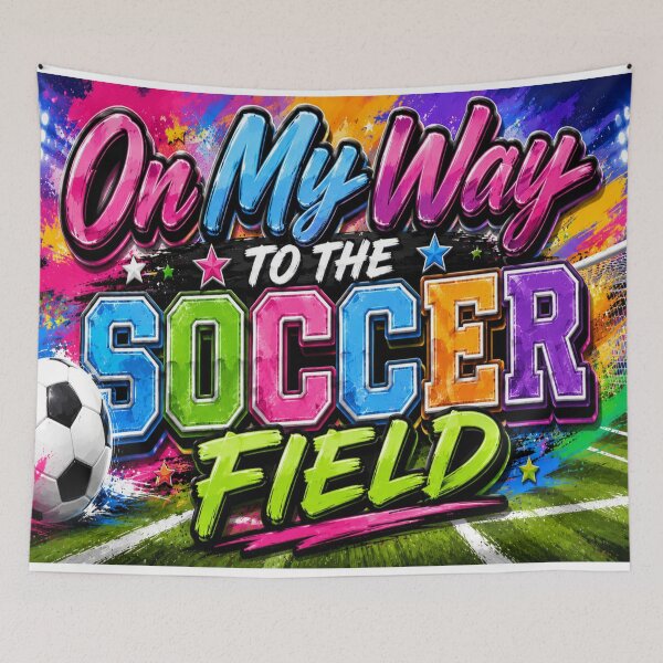 Item preview, On My Way To The Soccer Field designed and sold by DazzleKitty.