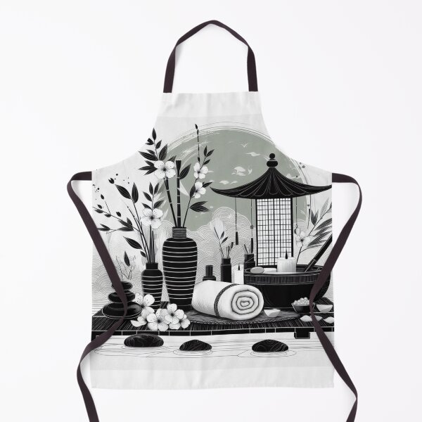 Aperçu de l'œuvre Jardin Zen 2 créée et vendue par Retro Vibes Designs.