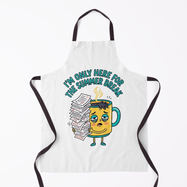 Item preview, I'm Only Here For The Summer Break Funny Teacher Coffee. designed and sold by MyHappyArtShop.
