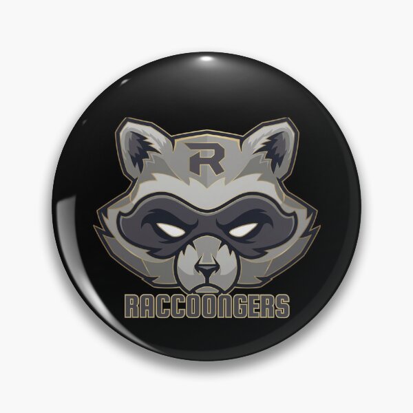 Item preview, Raccoongers Raccoon Esport Gaming Logo Funny Team Mascot Gold Edition designed and sold by GibasVisuals.