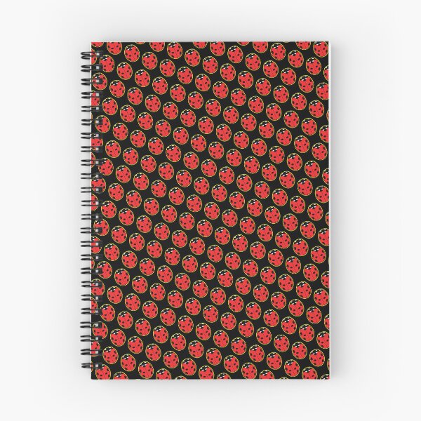 Item preview, Lady Bugs in Red on Black Dynamic Flow designed and sold by Here's To Endless Possibilities.