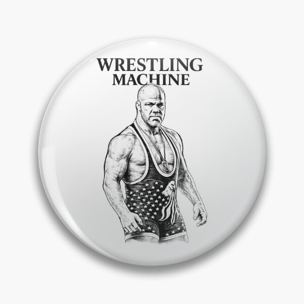 Item preview, WRESTLING MACHINE – VINTAGE BLACK AND WHITE WRESTLER ILLUSTRATION designed and sold by MMRE.