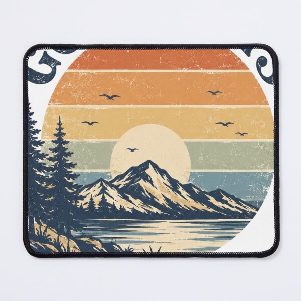 Item preview, Vintage Sunset Mountain Adventure designed and sold by LunaVales.