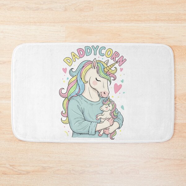 Item preview, Sweet Daddycorn Father and Child Unicorn designed and sold by Amir Faysal.