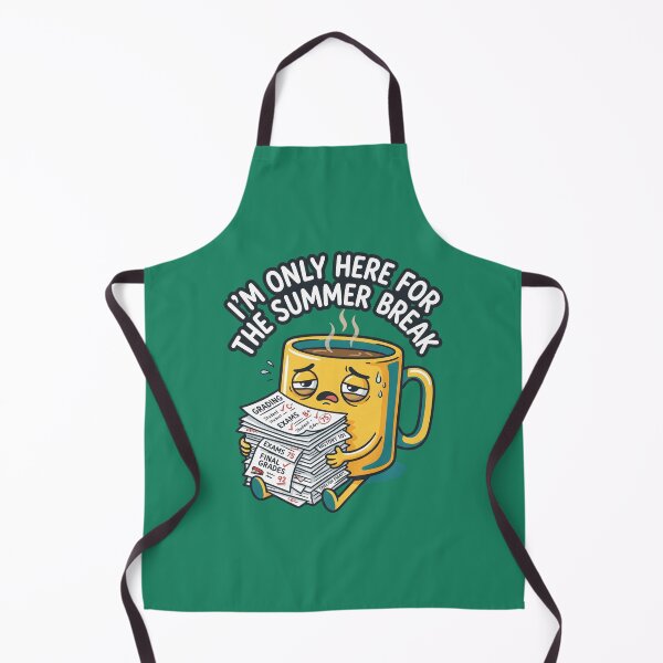 Item preview, I'm Only Here For The Summer Break Teacher Coffee Mug. designed and sold by MyHappyArtShop.