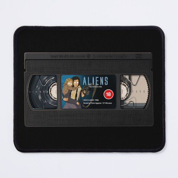Item preview, Classic VHS Tape Aliens designed and sold by SideQuest - Scribbled Chaos!.