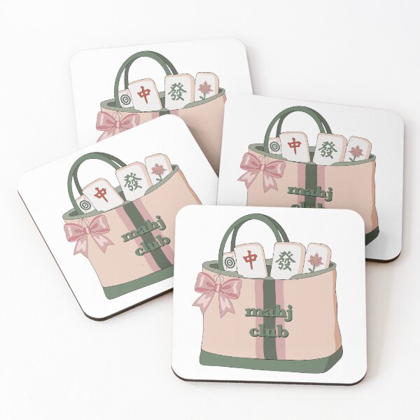 Item preview, Mahjong Bag with Tiles designed and sold by jennaelghatit.