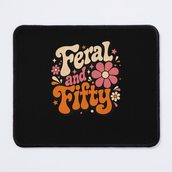 Item preview, Feral and Fifty Groovy Vintage 50th Celebration designed and sold by snowry.