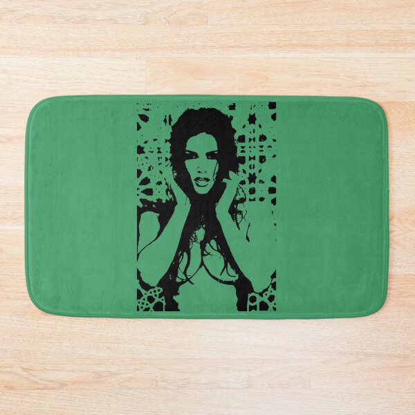 Item preview, Minimalist Black and White Stencil Portrait Pop Art designed and sold by Macias123.
