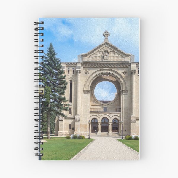 Item preview, Saint Boniface Cathedral Facade in Winnipeg Manitoba - Photo Art designed and sold by Debra Martz.