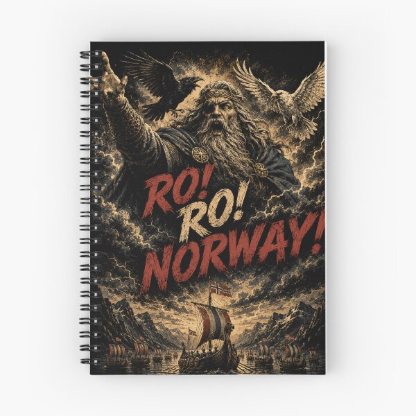 Item preview, RO! RO! Norway,Norwegian Flag Scandinavian Heritage Design designed and sold by Crystal-Tree.
