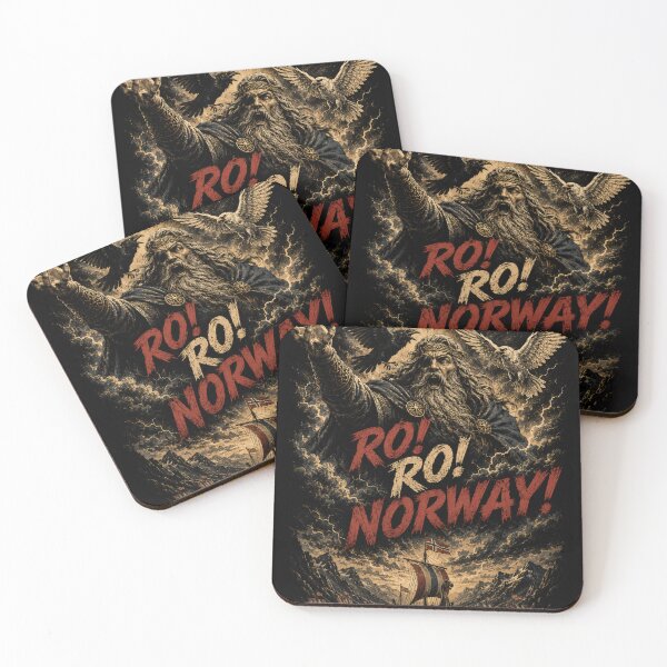 Item preview, RO! RO! Norway,Norwegian Flag Scandinavian Heritage Design designed and sold by Crystal-Tree.