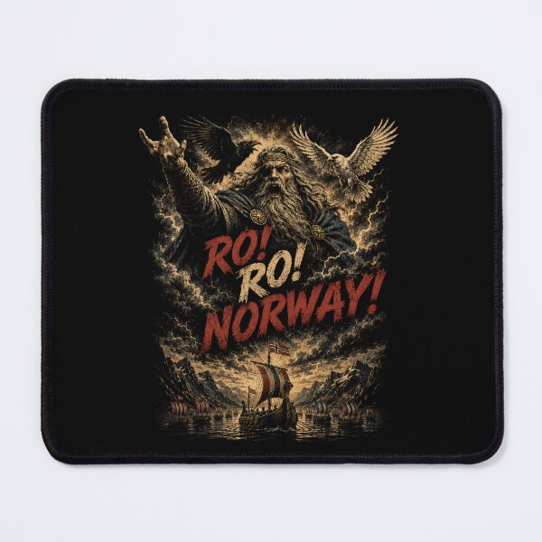 Item preview, RO! RO! Norway,Norwegian Flag Scandinavian Heritage Design designed and sold by Crystal-Tree.