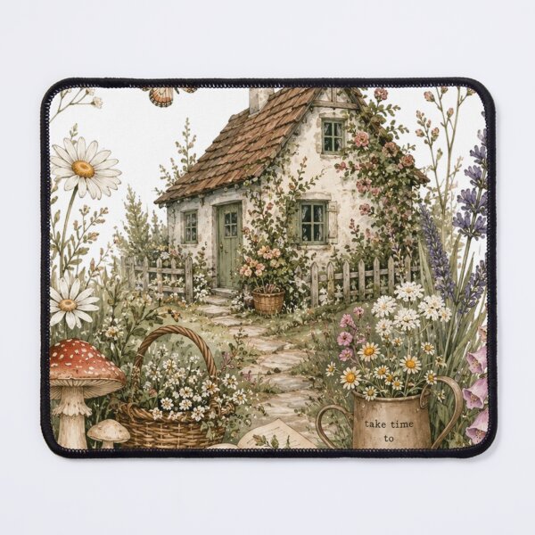Item preview, Cozy Cottagecore Garden Illustration designed and sold by LunaVales.