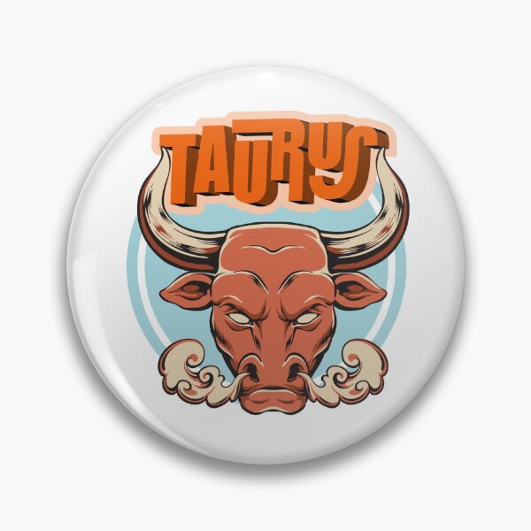 Item preview, Taurus - orange & blue designed and sold by priyankajustine.