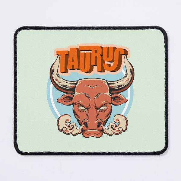 Item preview, Taurus - orange & blue designed and sold by priyankajustine.