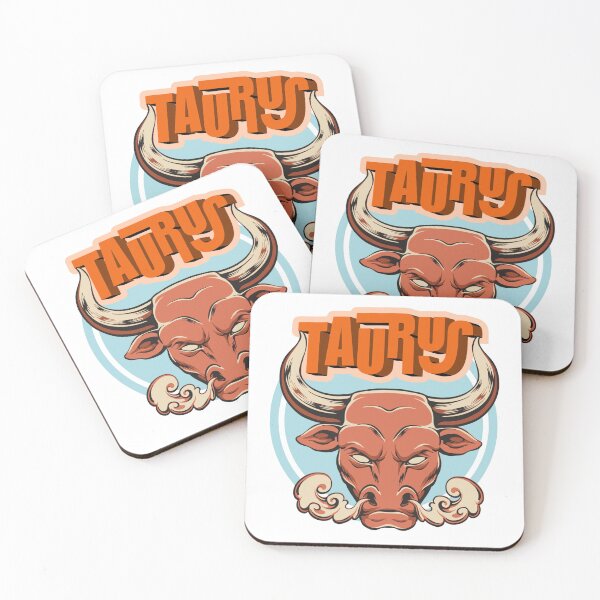 Item preview, Taurus - orange & blue designed and sold by priyankajustine.